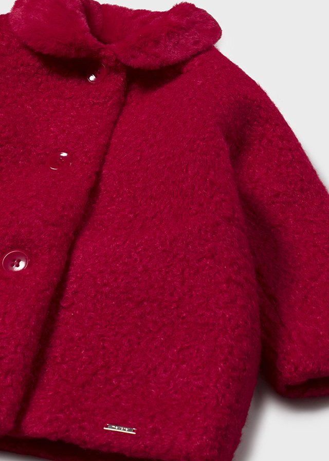Baby fluffy coat