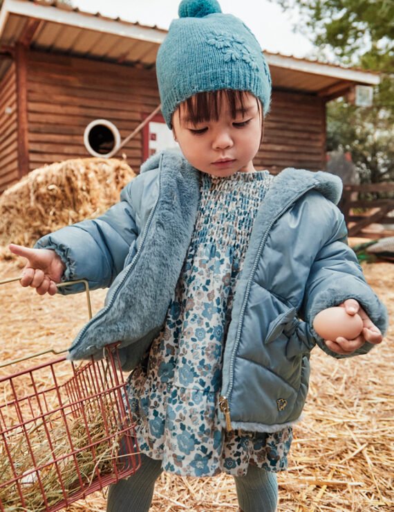 Baby reversible coat