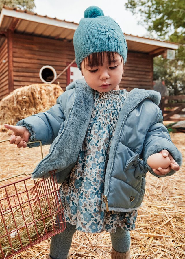 Baby reversible coat