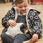 Baby reversible printed coat