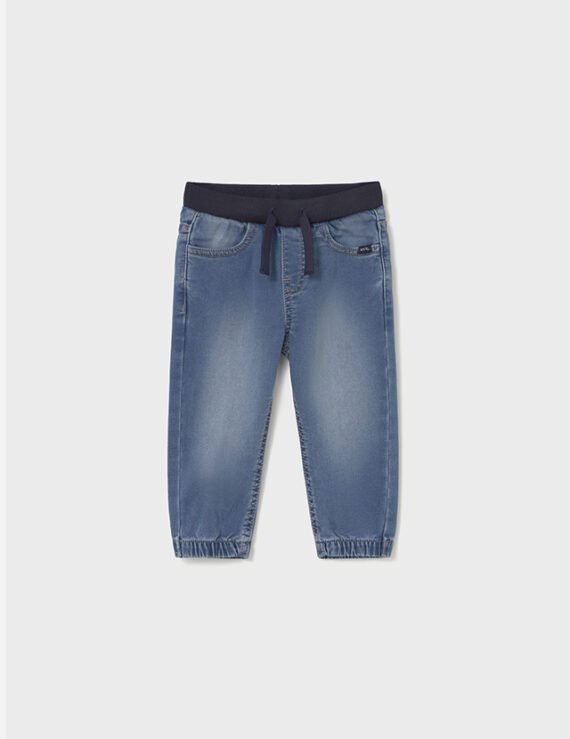 Baby jeans with adjustable waist