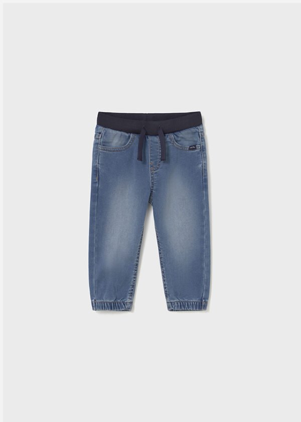 Baby jeans with adjustable waist