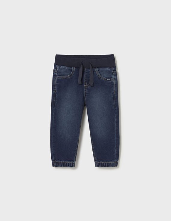 Baby jeans with adjustable waist