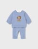Newborn long trousers and jumper set