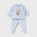 Newborn jumper and footed trouser set