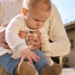 Newborn jumper and trouser set