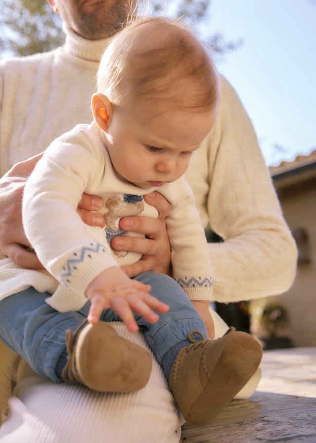 Newborn jumper and trouser set