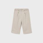 Baby twill knitted trousers