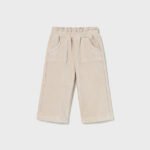 Baby corduroy knitted trousers