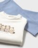 Newborn print tracksuit with gilet