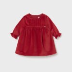 Newborn velvet dress