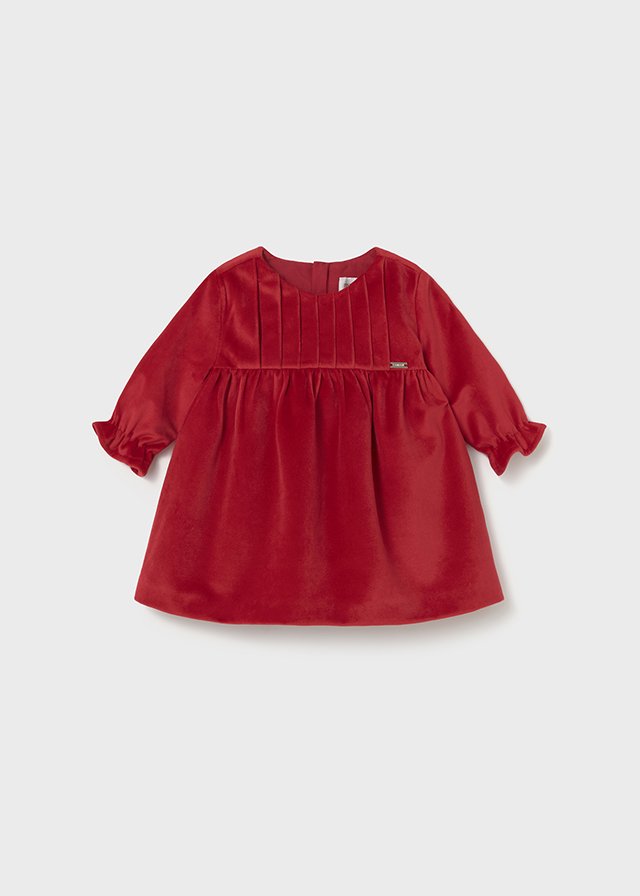 Newborn velvet dress
