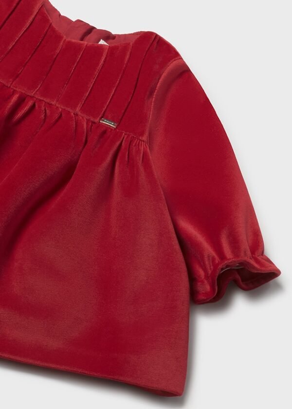 Newborn velvet dress