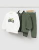 Baby motorcycle shirt tracksuit set