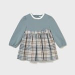 Baby check combined dress