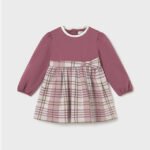 Baby check combined dress