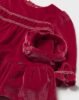 Baby velvet dress with headband