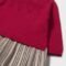 Baby combined knitted dress