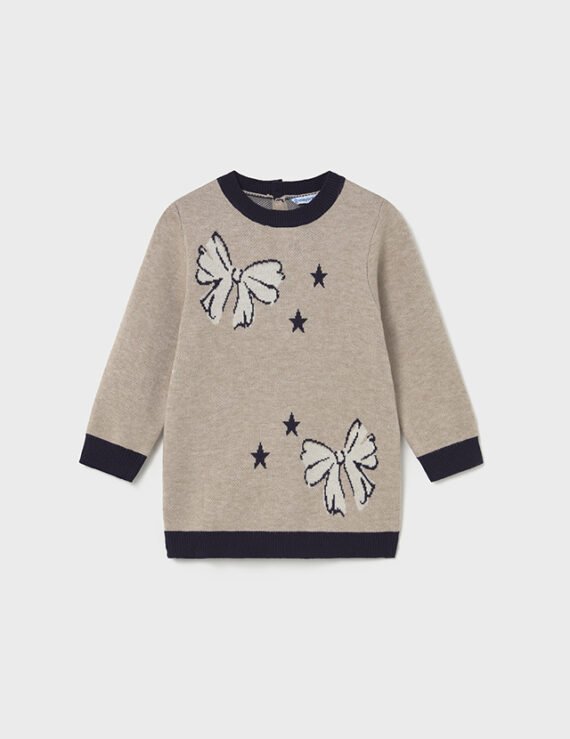 Baby knitted dress