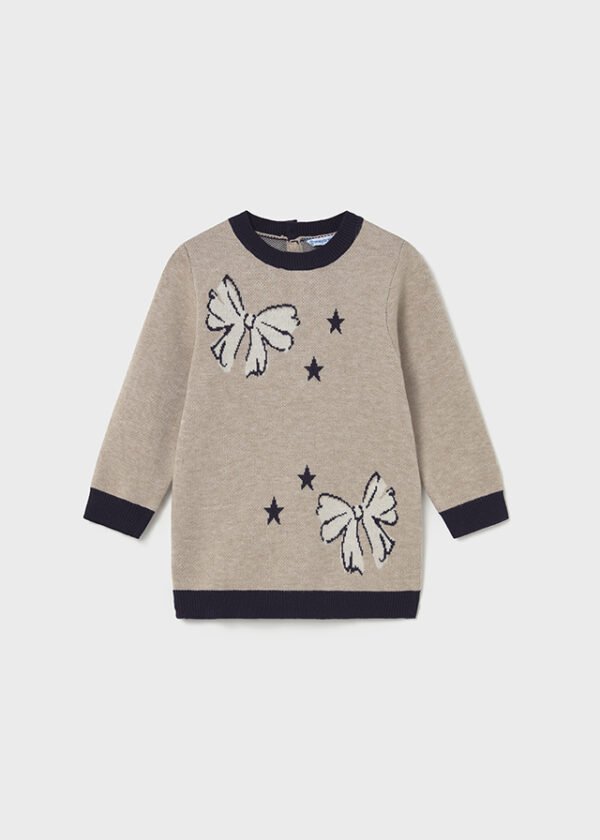 Baby knitted dress