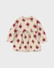 Baby print fleece dress