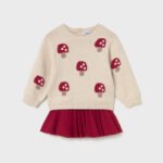 Girls skirt and jumper set
