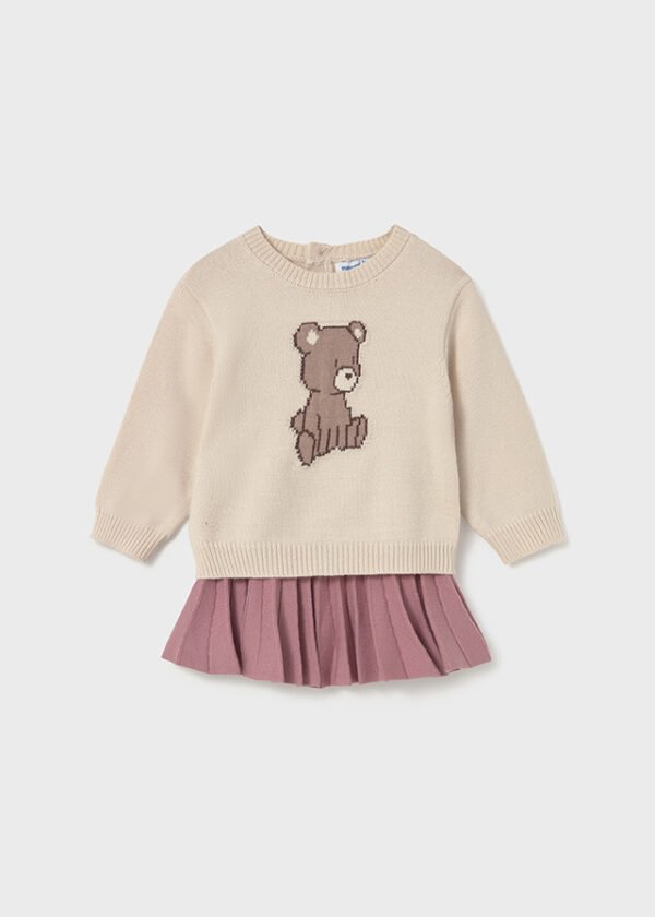 Girls skirt and jumper set