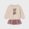 Girls skirt and jumper set