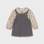 Baby dungaree and t-shirt set