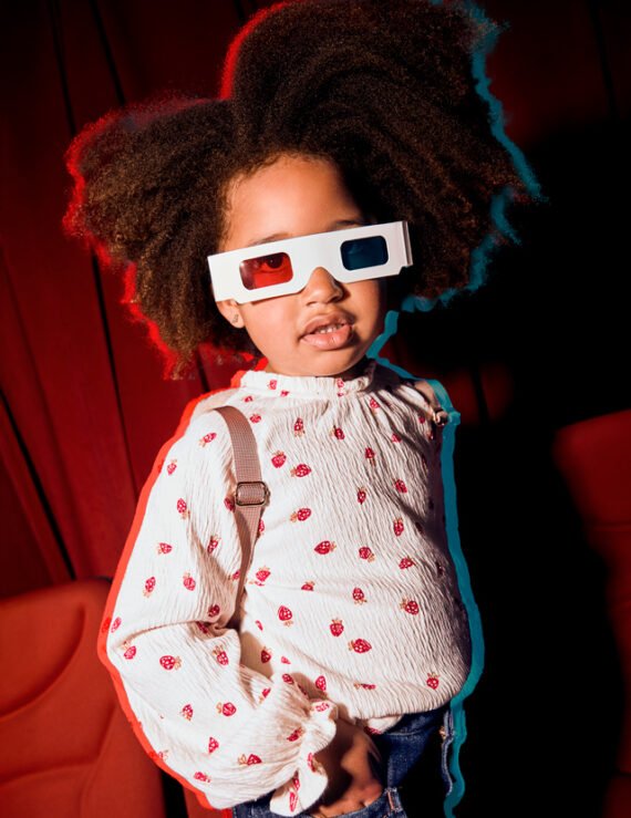 Girls printed long sleeved t-shirt