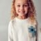 Girls crochet pocket t-shirt