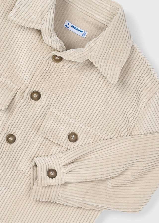 Boys corduroy overshirt