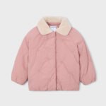 Girls microfibre coat