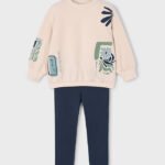 Girls legging and jumper set