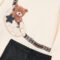 Girls legging and bear jumper set