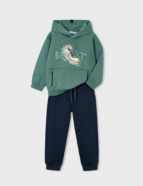 Boys print tracksuit