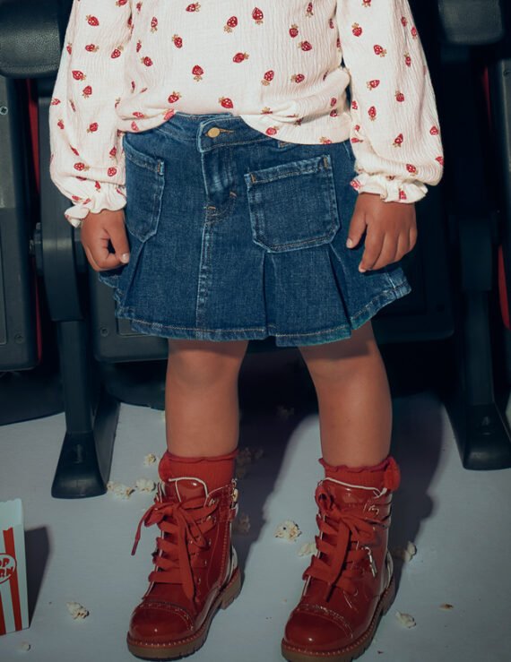 Girls denim skirt