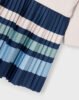 Girls combined striped dress