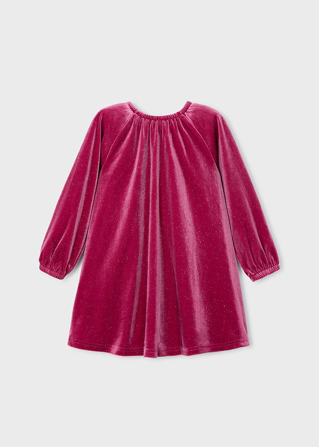 Girls velvet dress