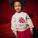 Girls 2 piece skirt set