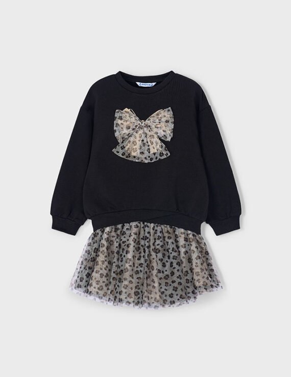 Girls tulle skirt and jumper set