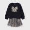 Girls tulle skirt and jumper set