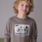Boy Embossed Car Print T-Shirt