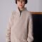 Boys quarter zip jumper