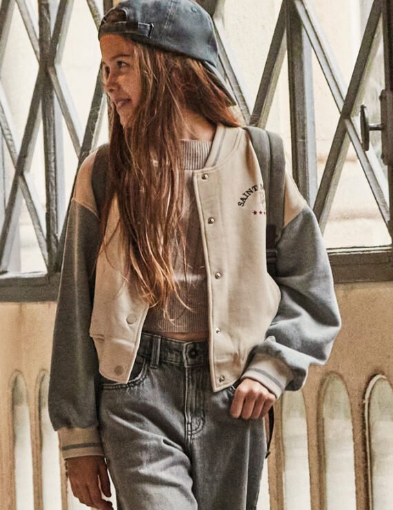 Girls baseball jacket