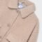 Girls knitted fur jacket