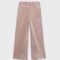 Girls corduroy knitted trousers