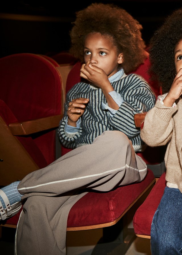 Girls flared trousers