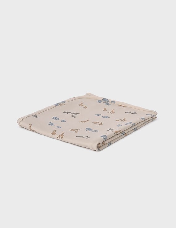 Baby print blanket