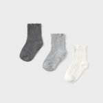 Back of 3 socks baby